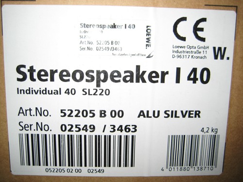 Altoparlante stereo loewe - stereo,