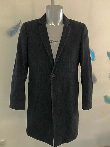 Cappotto lana chevron hugo - cappotto,