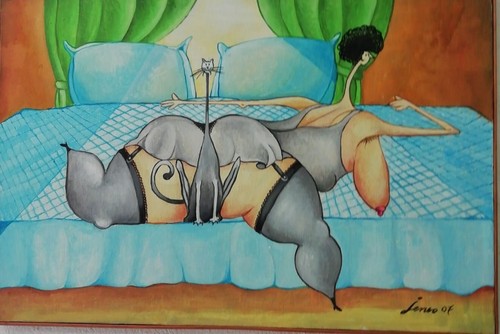 Quadro olio tela beato - olio,