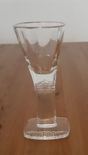 bicchiere shot Liquore Becherovka Amaro Breweriana pubblicitario Bar