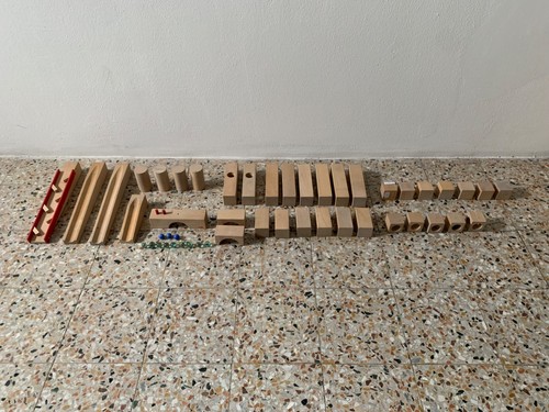 Haba pista biglie legno