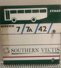 Southern Vectis Bus Stop Sign