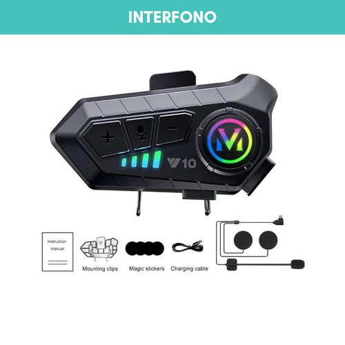 Interfono moto bluetooth 3 - interfono,