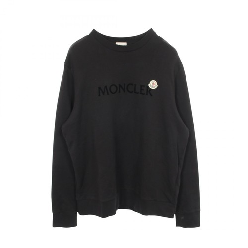 Felpa girocollo logo moncler - girocollo,