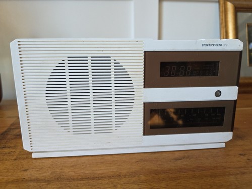 Radio sveglia vintage proton - radio,