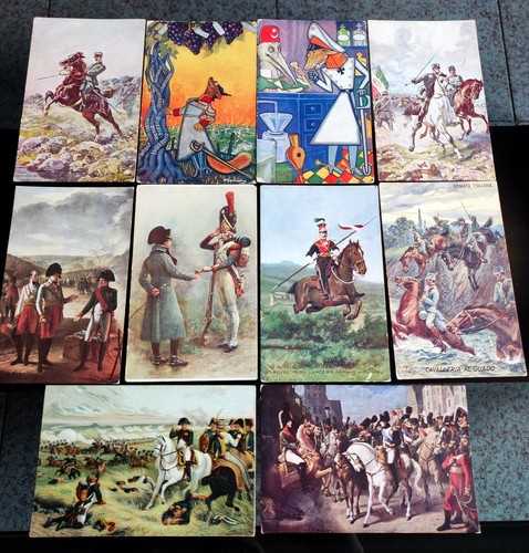 Lotto cartoline vintage - lotto, 10