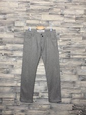 Pantalone dritto casual JACOB COHEN STYLE 622 uomo grigio cotone lana cashmere taglia 31