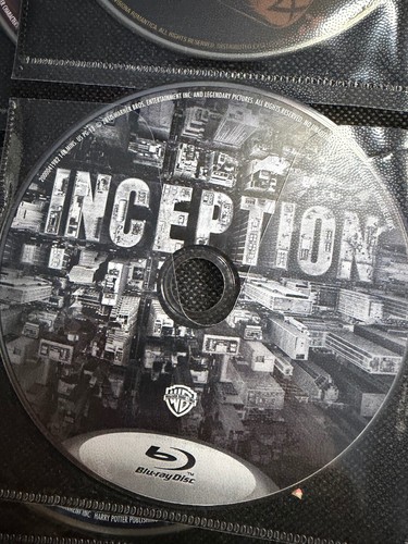 Inception blu ray - inception, blu-ray