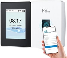 NGTeco TC2 Rilevatore Presenze con Impronta & RFID, WiFi 2.4/5GHz, App e Cloud