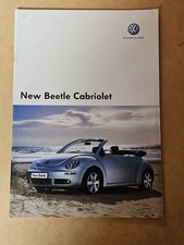 Volksvagen New Beetle Cabriolet Brochure In Lingua Italiana 09/2005