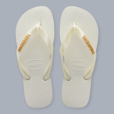 HAVAIANAS LOGO METALLIC
