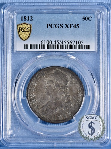 1812 capped bust half - bust, dollar