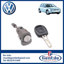 BLOCCHETTO CON CHIAVE CHIUSURA PORTA VOLKSWAGEN GOLF IV DAL 1997 AL 2003 DX = SX