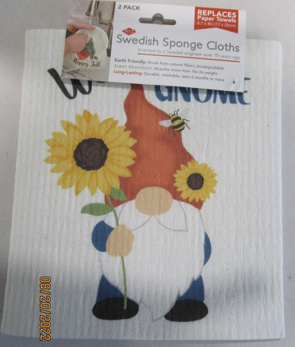 Panno spugna set gnomo - di, 2..gnomo