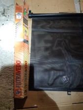 Tendina parasole classica  per lunotto posteriore -tessuto in poliestere nero