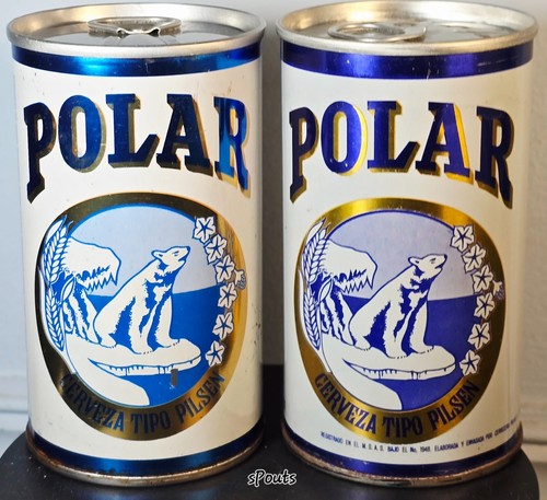 Lattine birra orso polare tipo - birra,