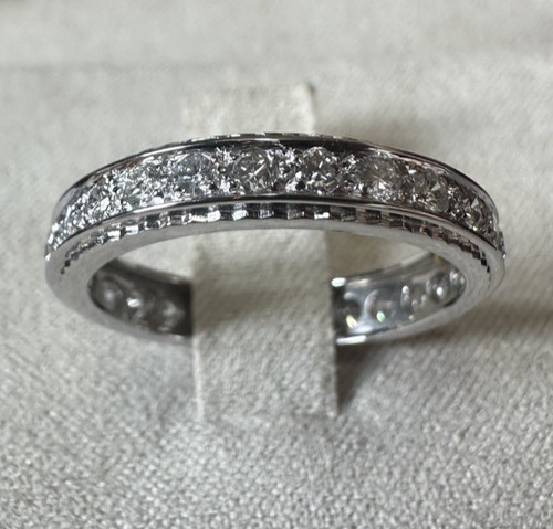 Anello fedina eternity oro - anello,