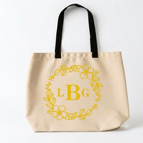 Borsa tote monogramma
