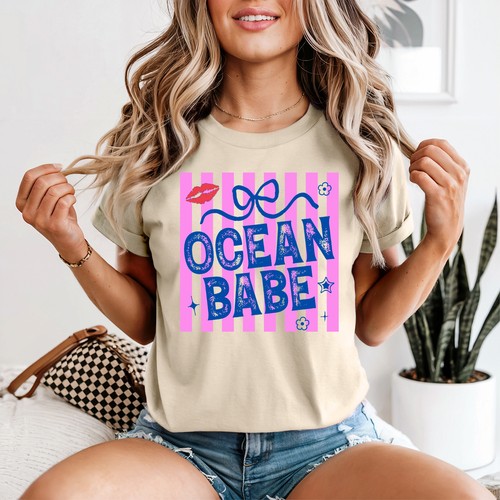 Shirt donna ocean babe stile - t-shirt,