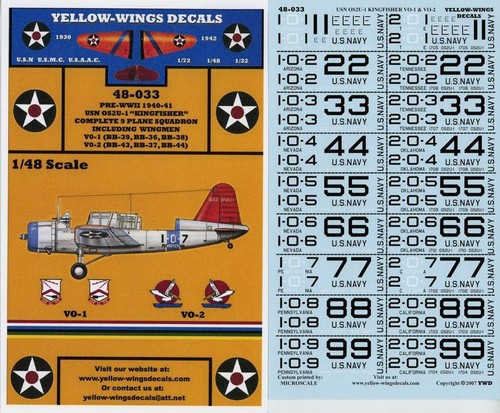 Decalcomanie ali gialle - , 1/48