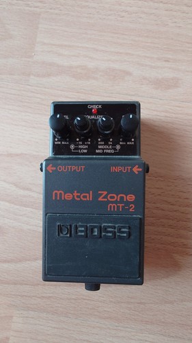 Boss metal zone pedale - metal,