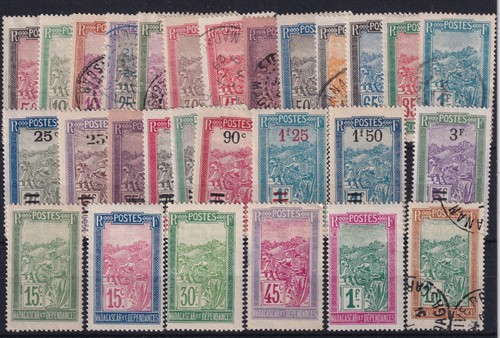 Timbres colonies francaises - timbres,