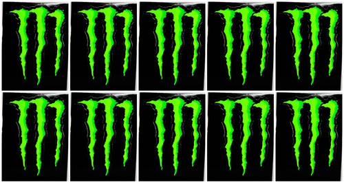 Adesivi monster energy - 10,