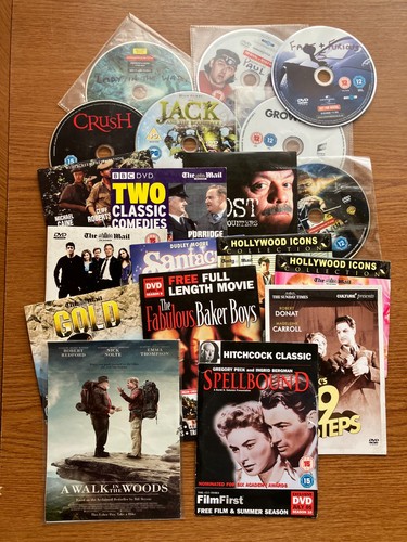 Selection various dvd s - selection, of
