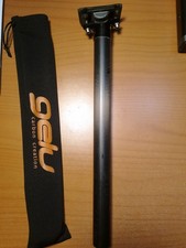 Tubo reggisella bici da corsa ultraleggero carbonio GELU ORIGINALE L350mm D 27,2