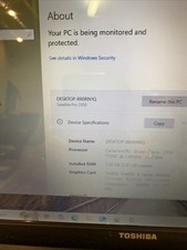 Toshiba Satellite Pro C650