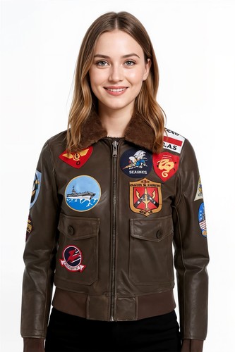 Donna marrone top gun tom - donna,