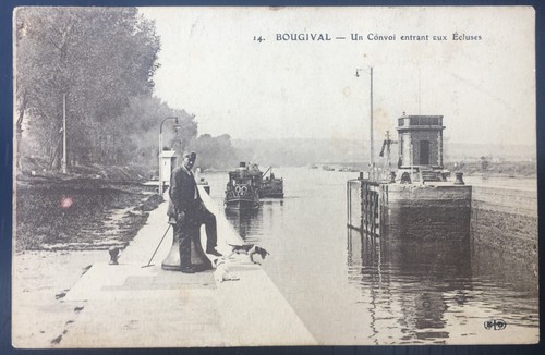 Rara cartolina bougival - cartolina,