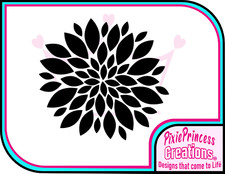 Adesivo Fiore A Vinile