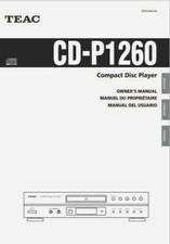 TEAC CD-P1260 - Lettore CD