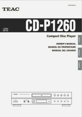 Teac p1260 lettore cd - lettore,