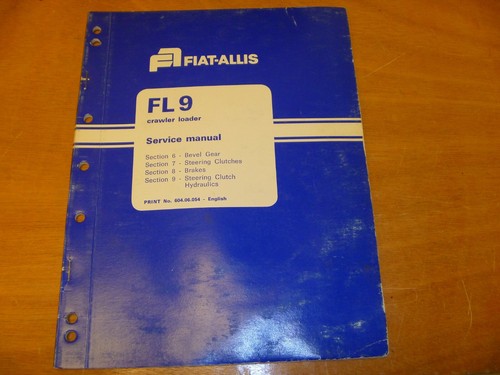Fiat allis fl9 cingolato - fiat,