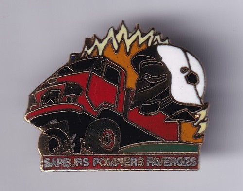 Rare pins pin - rare, pompier
