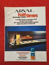 SOLARI ARVAL CLIPPING RITAGLIO PUBBLICITA' ADVERTISING #255