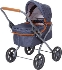 - Passeggino per Bambole, Colore Grigio, 56 X 35 X 56 Cm, 63330