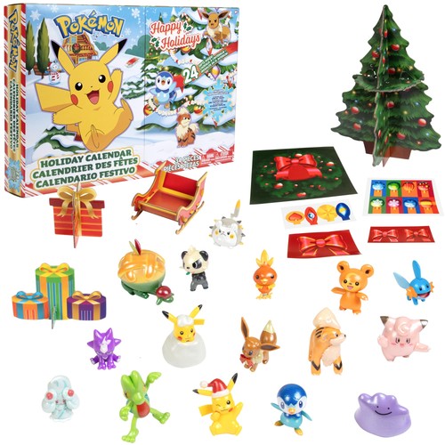 Jazwares pokemon calendario - pokemon,