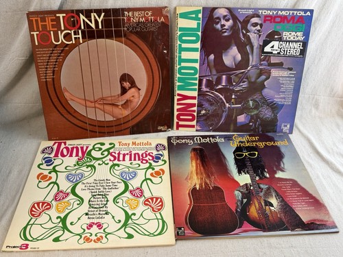 Tony mottola vinyl lot - lot, x4