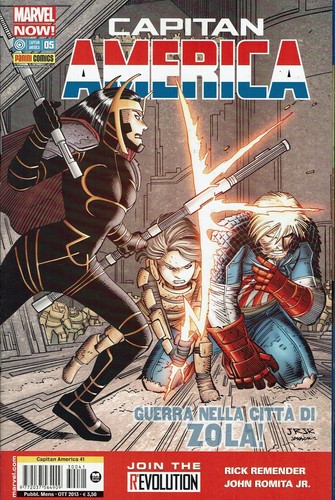 Capitan america marvel - america, n.41