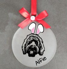 Goldendoodle regalo di Pasqua