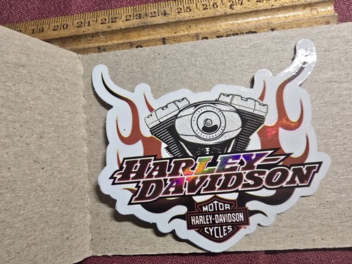 Adesivo olografico harley - olografico, 3d