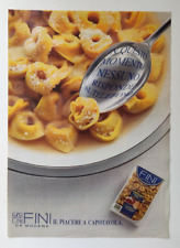 Pubblicita' Fini Tortellini Modena 1996 Prosciutto Crudo Tavola Advertising (R2)