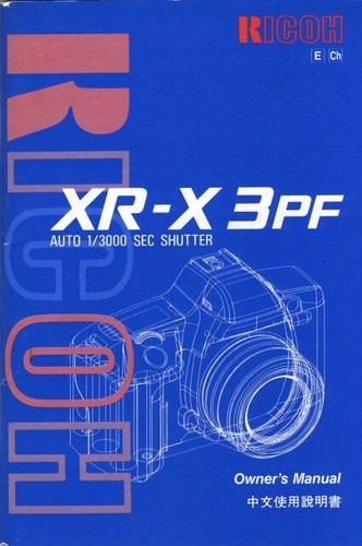 Ricoh 3pf manuale - ricoh, xr-x