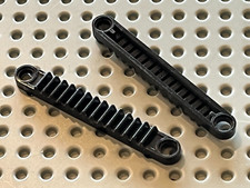2 x LEGO Technic black rack