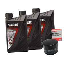 KIT TAGLIANDO YAMALUBE + FILTRO OLIO ORIGINALE YAMAHA 500 530 TMAX  2001 - 2016