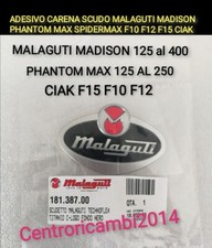 ADESIVO CARENA SCUDO MALAGUTI MADISON PHANTOM MAX SPIDERMAX F10 F12 F15 CIAK F18
