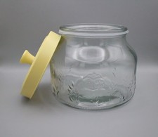 Biscottiera in vetro con tappo